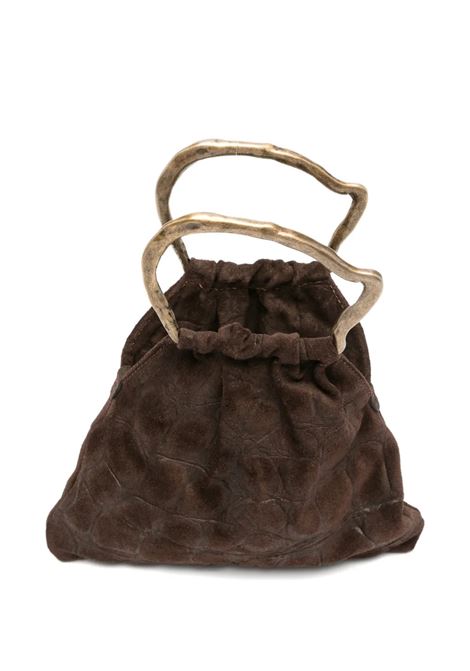 borsa delia pouch s donna marrone AUTENTICA 504 | DPSCR1249